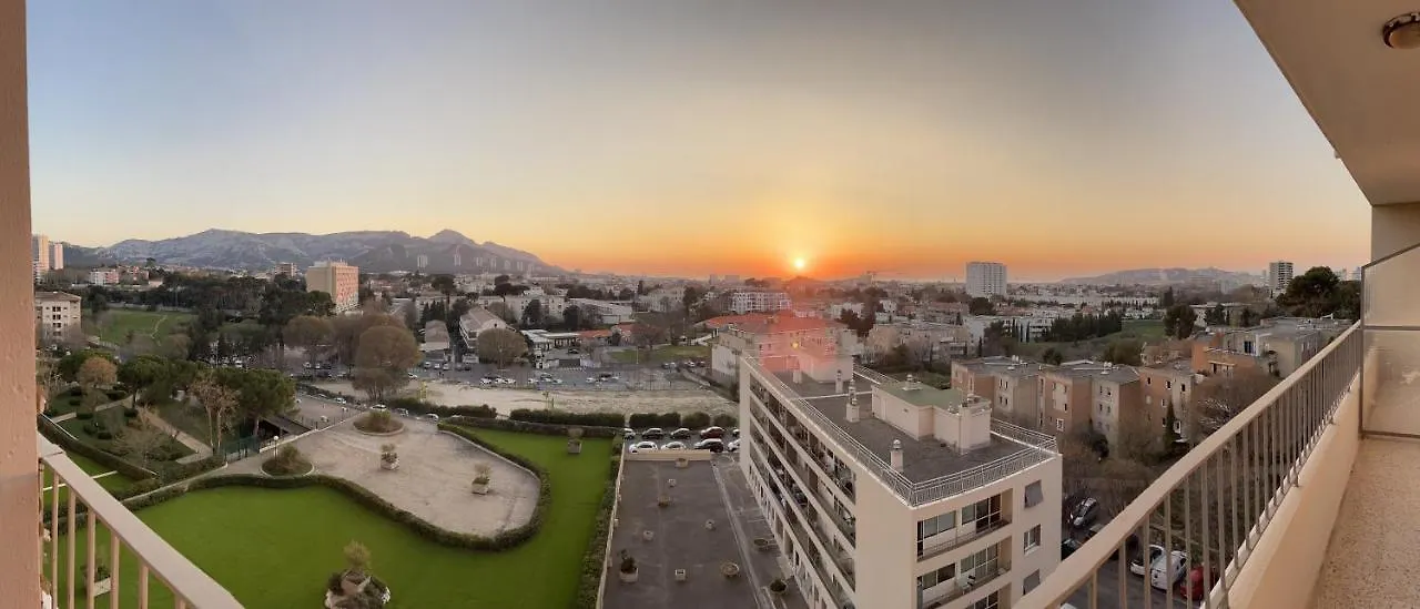 Appartement T1 Valmante Michelet Marsilya Fransa